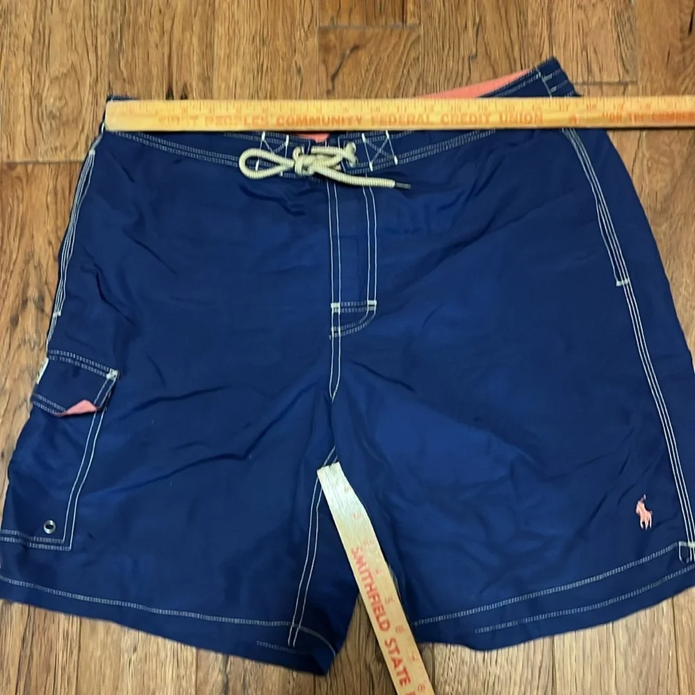 Polo by Ralph Lauren Men's Navy  Swim Trunks